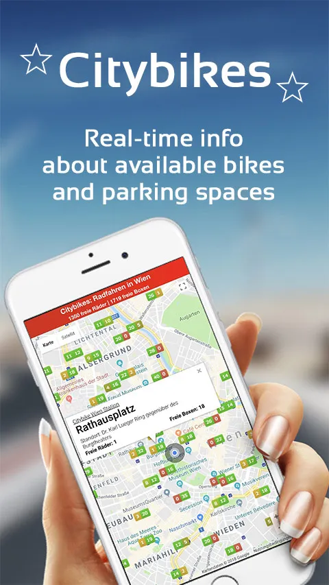 Citybikes Vienna Citybikes Vienna for iOS & Android